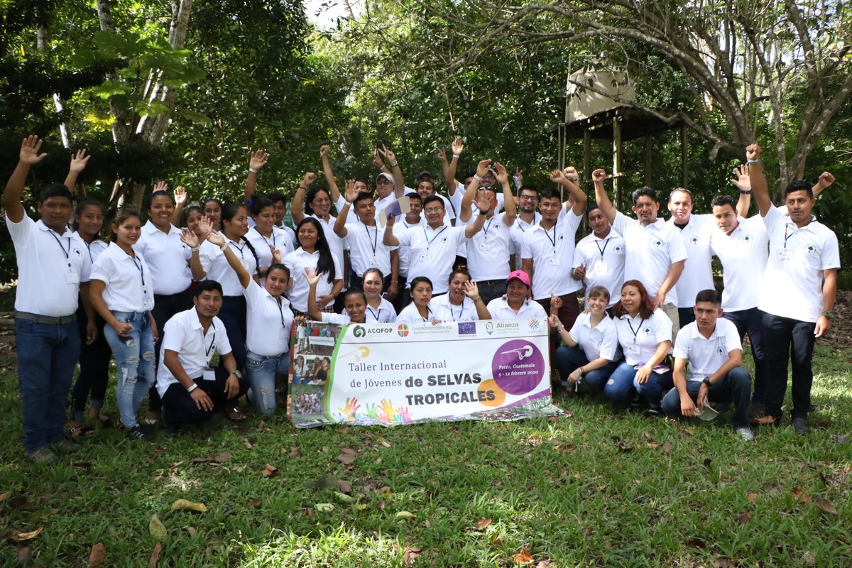thisistinta's tweet photo. #YoungGuardians | Young people from forest communities of Brazil, Ecuador, Mexico, Panama, Costa Rica, Guatemala &amp; Nicaragua shared experiences about territorial governance at the Tropical Forest Youth Workshop, February 9-12 in Petén, Guatemala.

Young #GuardiansOfTheForests https://t.co/dtV6cJJwvh