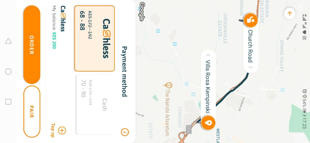 WaruhiuFranklin's tweet photo. Quick and Safe Rides for less. From Nairobi CBD to Villa Rossa Kempinski KSH 68 to KSH 88 only
#LoveAtFirstRide
Photo Courtesy π· https://t.co/fYGVw6OGnK