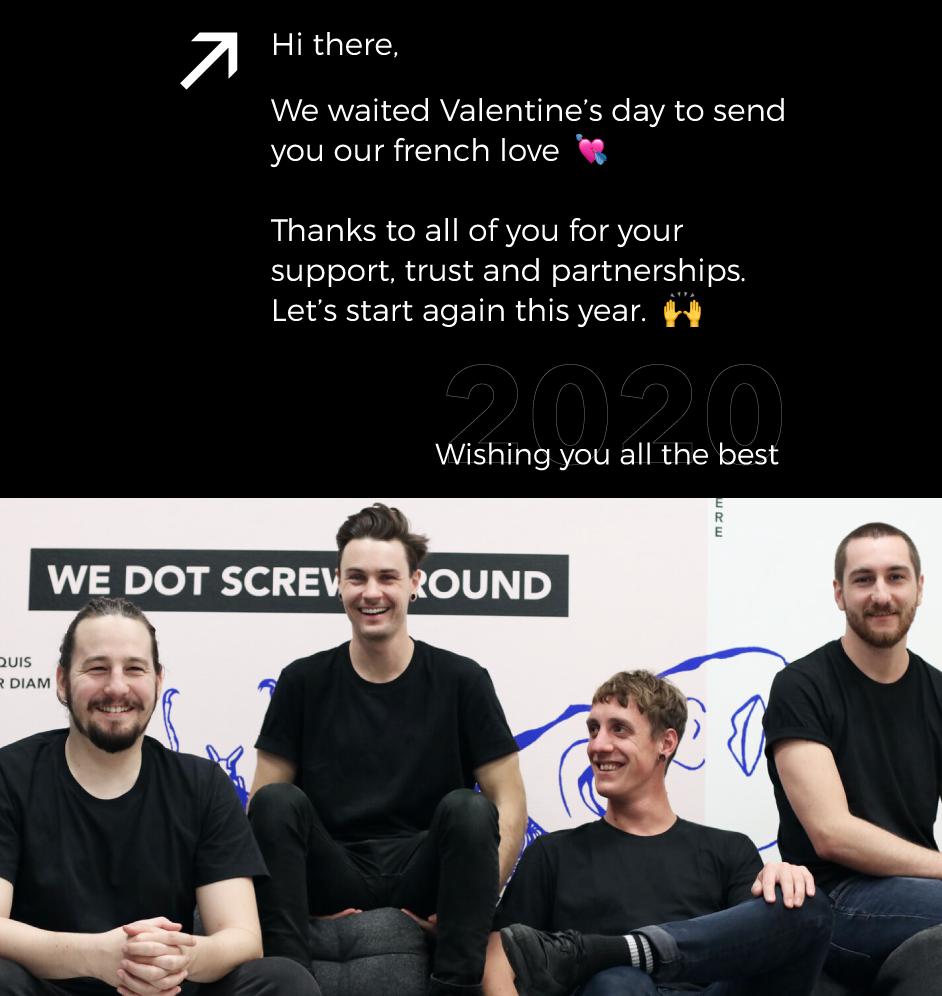 👉 DOT starts 2020 with some love for you! 🔥Wish us the best for this year and prepare to be flabbergasted 😵
#love #valentinesday #wishes #digital #motiongraphics #branding