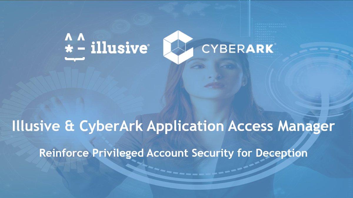illusivenw's tweet image. With the @illusivenw and @CyberArk integration, on-demand temporary passwords are available for endpoint deception distribution + the ability to Implement deception with the strictest privileged credential policies; + hardened deception security. -&amp;gt; okt.to/mrgA5E #PAM