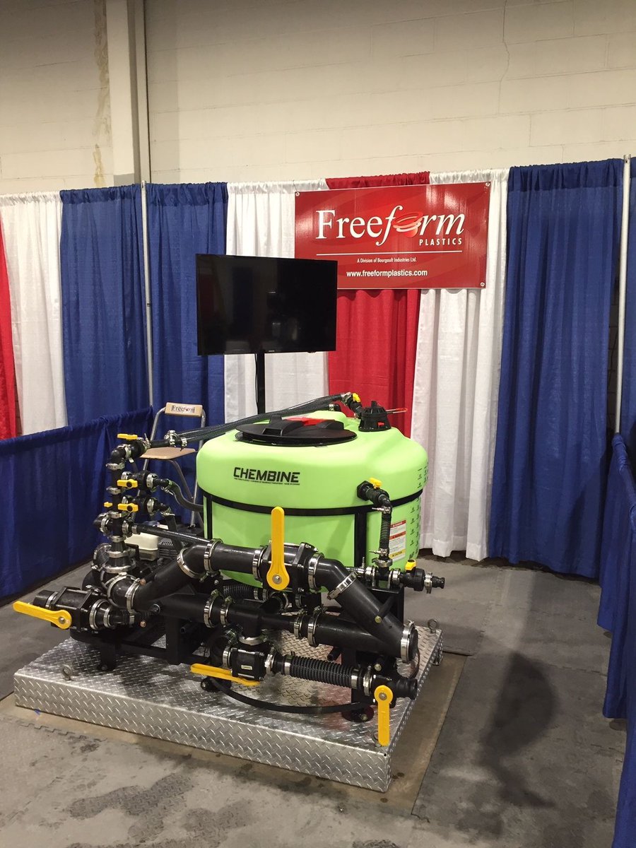 FreeformP's tweet photo. Day 3 @  National Farm Machinery Show In Louisville, KY.  Come on by and ask us about the  #Chembine from Free Form Plastics at booth 2706.  Dealer inquiries welcome! #NFMS2020 #NFMS20 https://t.co/pD4wQ9EdrL