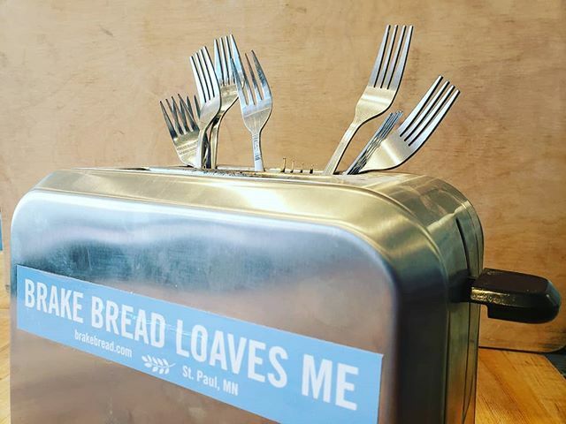 Today, 11-1 
DIY Toast Bar: Forks Out Edition.
The reviews are in! "Electrifying!" "It was forking awesome!" "Free." "Valentine's happened the same day!" Come see for yourself. #communitysupported #naturallyleavened