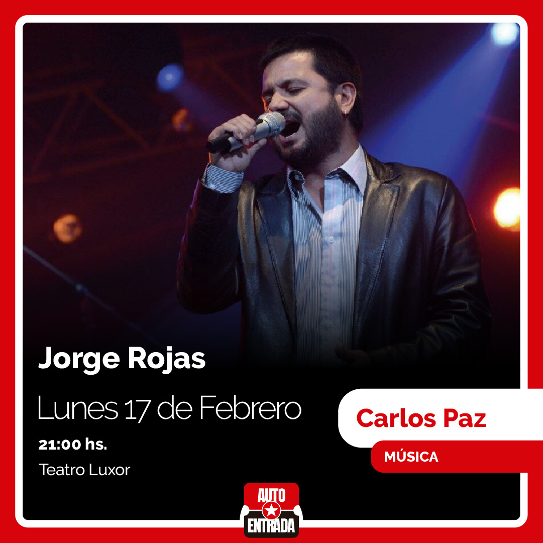Jorge Rojas regresa para deleitar a sus seguidoras con temas de un abanico rítmico amplio que recorren sus tristezas, pensamientos y alegrías.
.
📍Teatro Luxor
.
🎫 Información en: portal.autoentrada.com