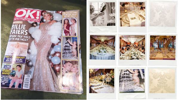We've had an amazing month. Our table linen was in use at the BAFTA's and now featured in OK Magazine for Billie Faiers, Gatsby themed party. If you would like more information on how to hire table linen get in touch via email at ideas@linenforhire.co.uk <a href="/CavendishEvent/">Cavendish Events Ltd</a>