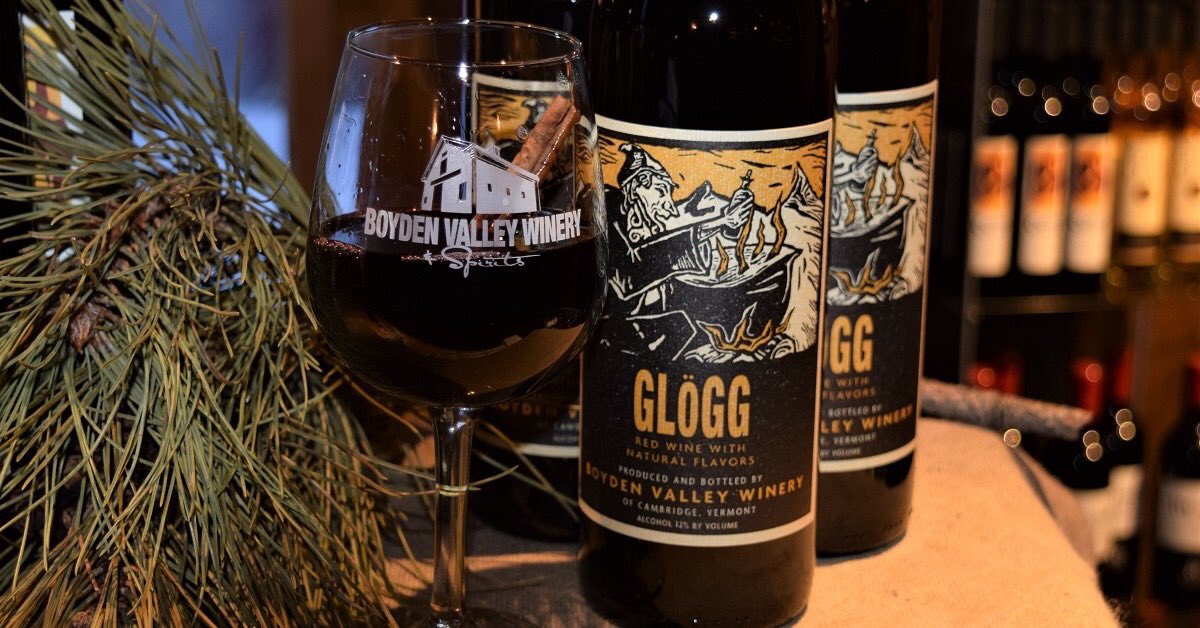 BWinery's tweet photo. THIS SUNDAY (2/16)!  
* The WINERY will be OPEN from 10am-5pm 
* We will be at the base lodge at Smugglers' Notch Resort from 11am-2:30pm sampling Glogg
* Then meet us back at the Smugg's Country Store by guest services from 3:30pm - 6pm to sample Wines &amp; Ciders. https://t.co/yBaTv0IG8u
