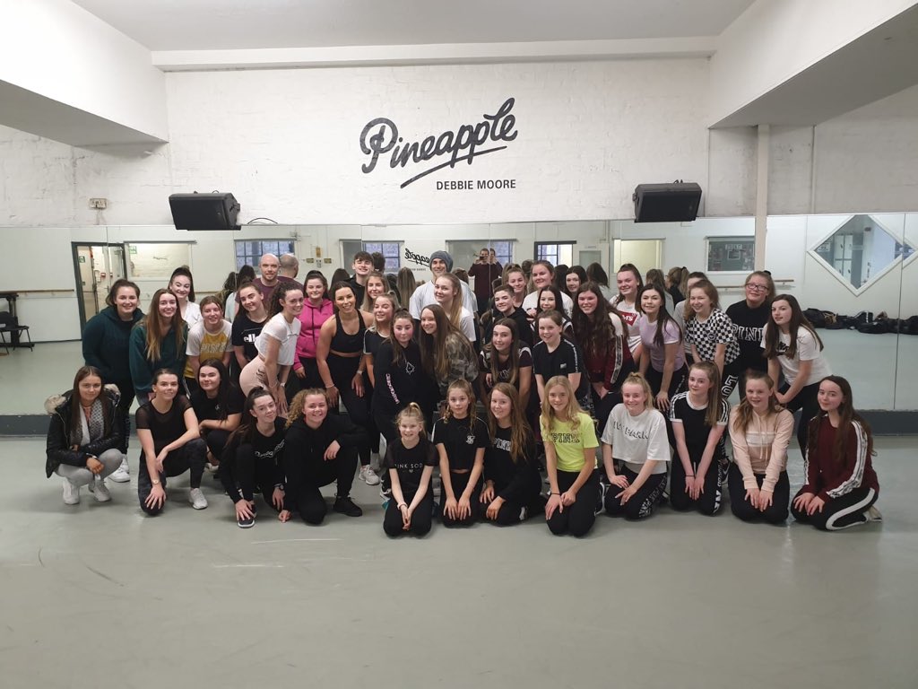 Amazing, sweaty street dance class with John Graham today <a href="/pineappledance/">PineappleDanceStudio</a>. Thank you Pineapple for a fantastic couple of days #BrochAcademyDance <a href="/PremExperience/">Premiership Experience</a>