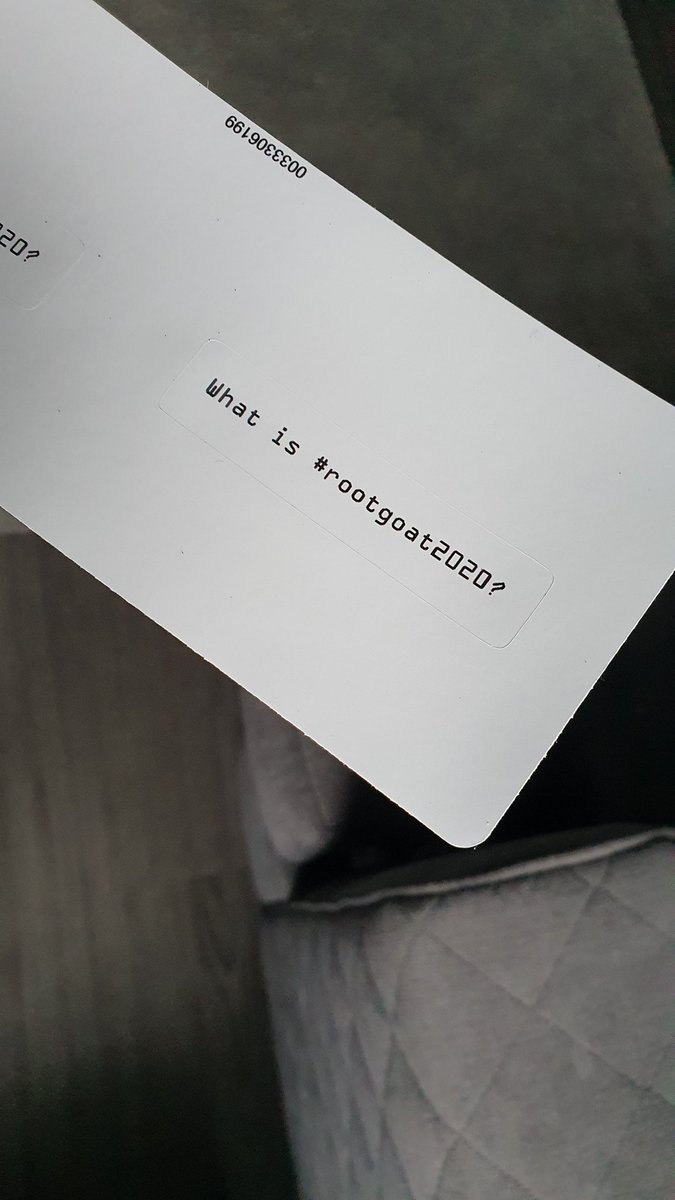 More <a href="/RootGoat/">RootGoat2020</a> goodness #rootgoat2020