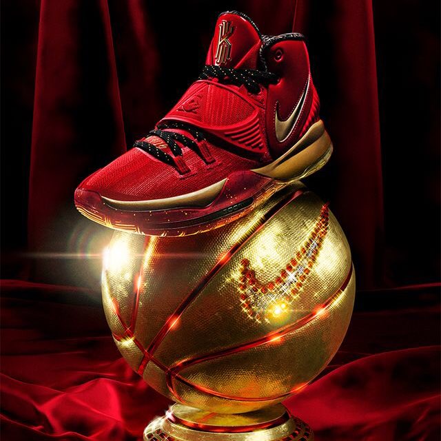 kyrie 6 trophies on feet