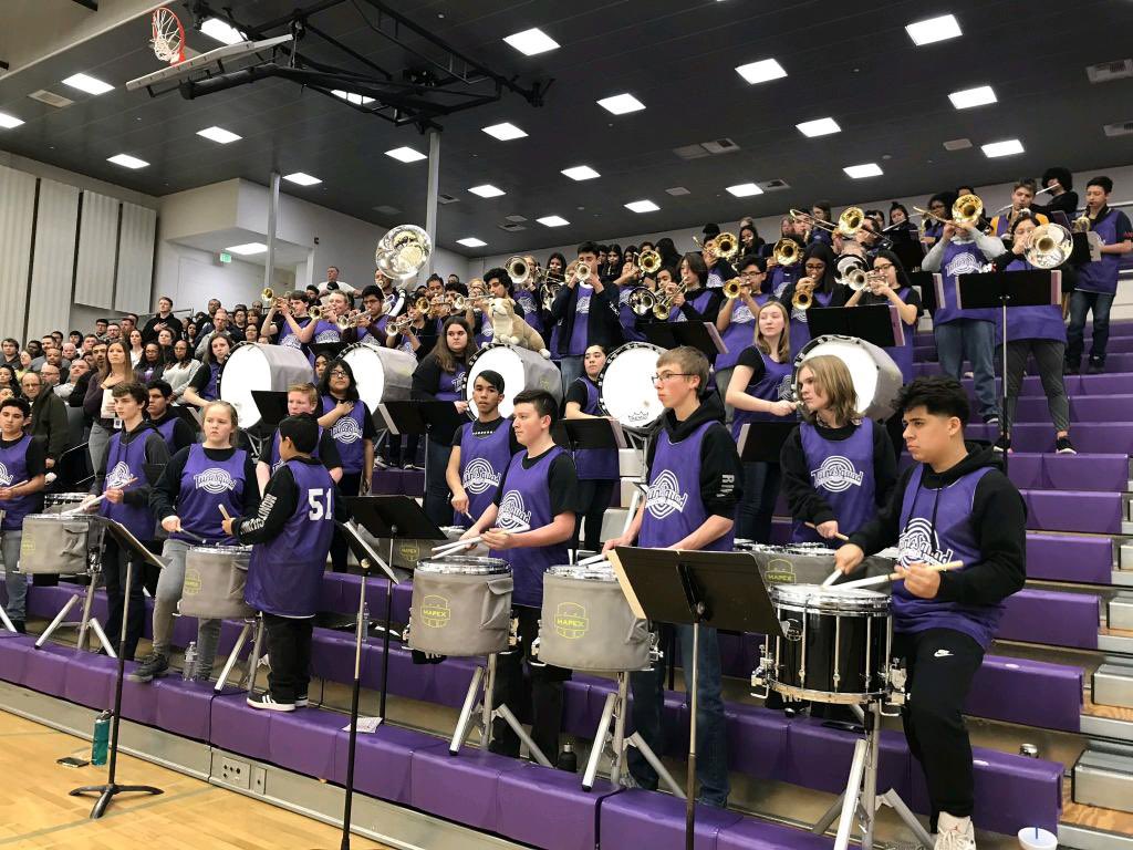 myagroce2022's tweet photo. Do You Know Who Has THE BEST BASKETBALL BAND In TOWN???? PASCO HIGH SCHOOL DOES!!!      I want to send a HUGE THANK YOU To Our Amazing Band For Always Showing Up And Showing Out!!! You Made Every Game Exciting!! @PascoDogpound #BleedPurple #PurplePride https://t.co/fM0RA8VTSs