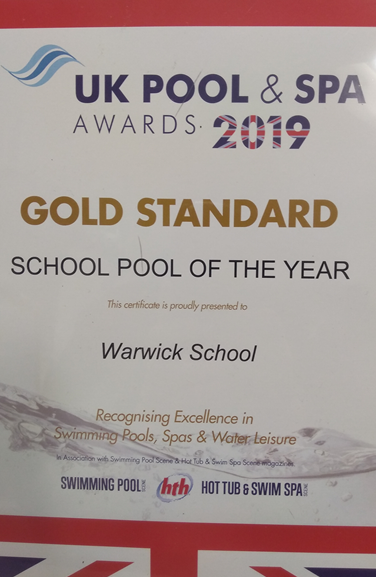 wssportscentre's tweet photo. Great News... We have been awarded Gold in the category ‘School Pool Of The Year’ at the recent UK Pool &amp; Spa awards, recognising excellence in Swimming Pools, Spas and Water Leisure. https://t.co/Vm1Rgl56Xu https://t.co/wFDur94WMP