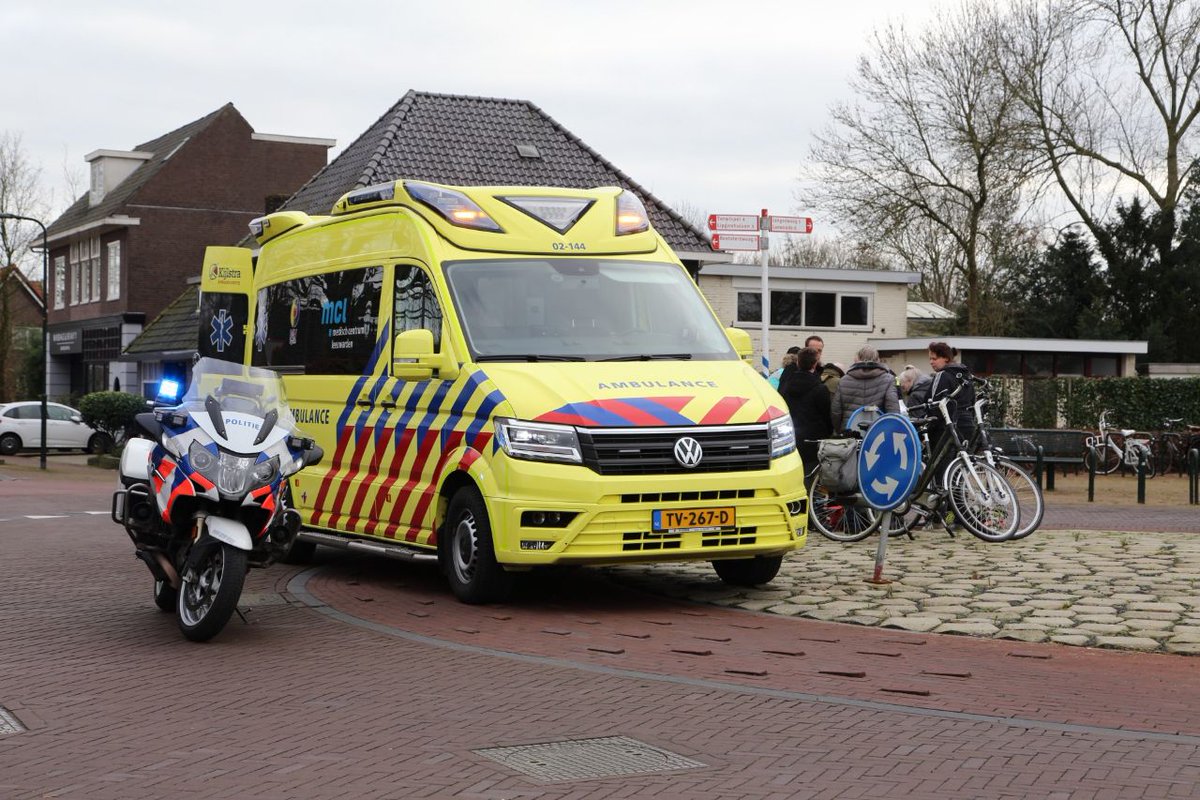 Fietser gewond bij ongeval op de Badweg in Gorredijk -.