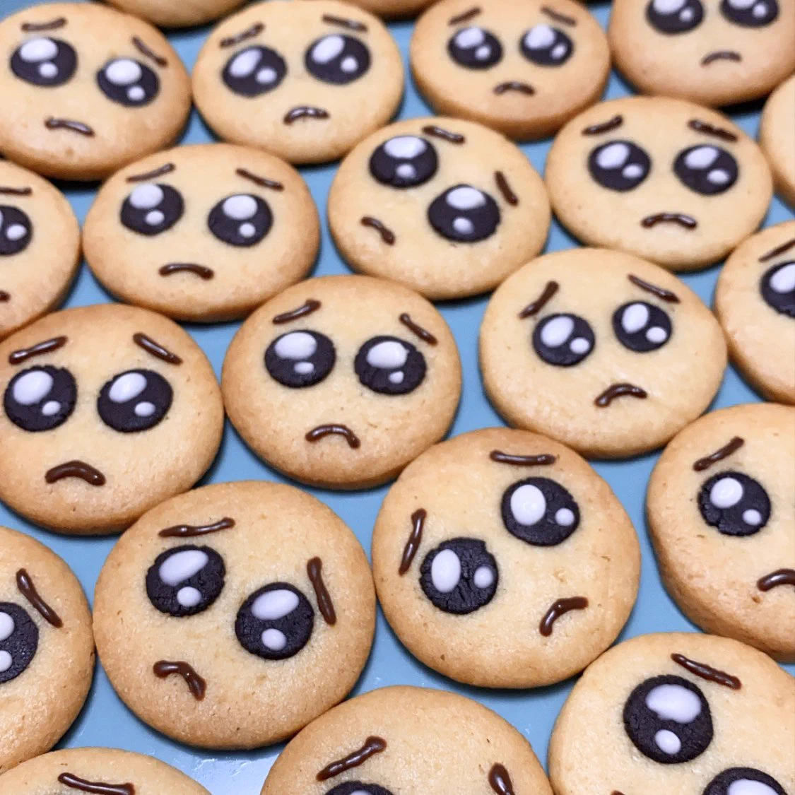 うるうるした瞳が可愛すぎる！ぴえんクッキーが話題に！