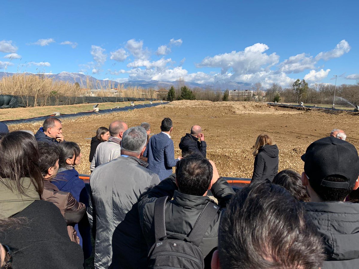 Itelyum's tweet photo. #sicon2020: @Itelyum ha accolto gli studiosi per illustrare il programma #bonifica con la tecnologia di landfarming. Sotto l’autorità competente del @Minambienteita, il progetto interviene sul sito inquinato in passato da chi occupava il suolo. #14Feb #loveforplanet https://t.co/Y9r3Z7UJ4z