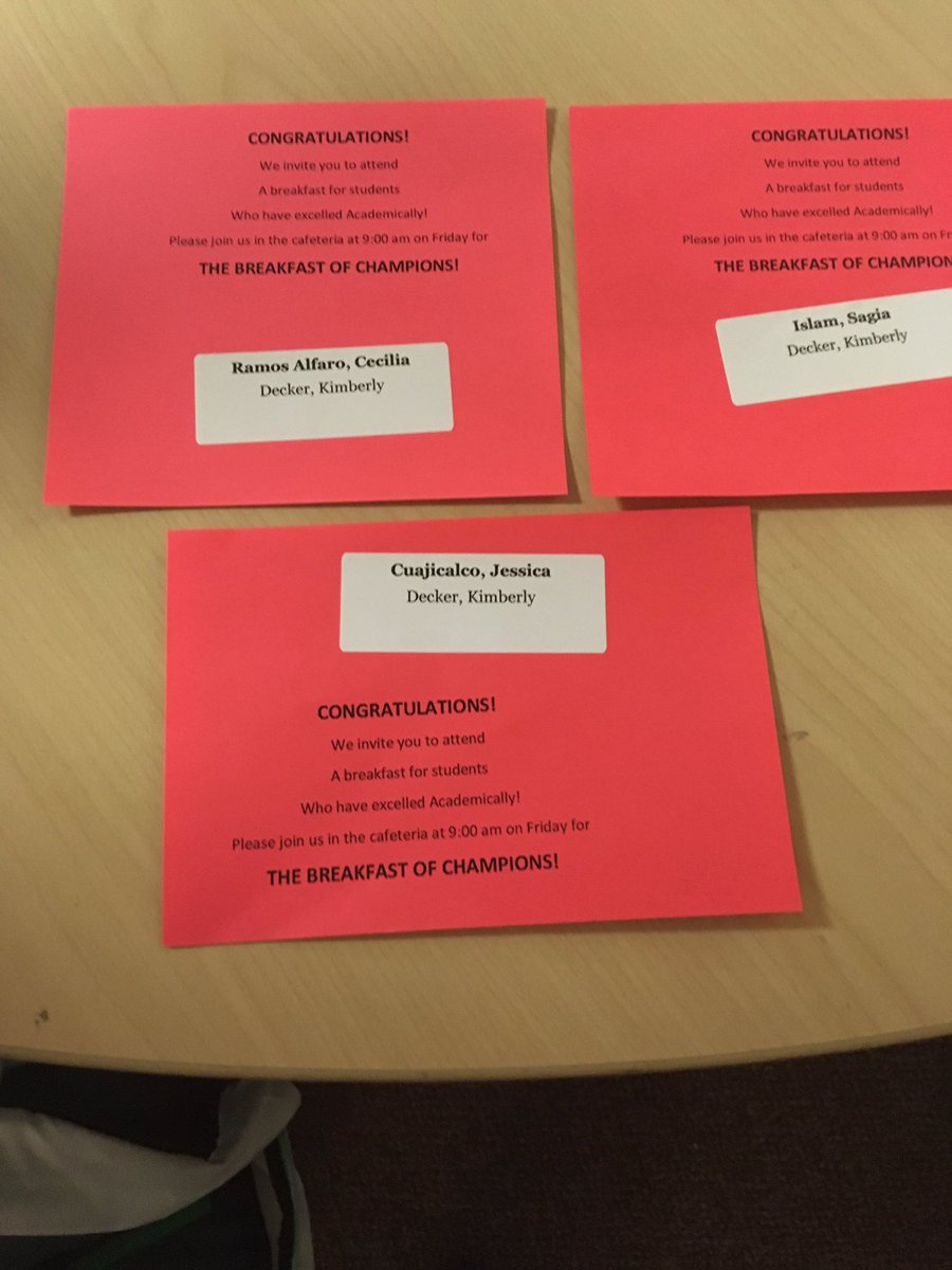 AMCHS_AVID's tweet image. AMCHS AVID is at the Breakfast of Champions!