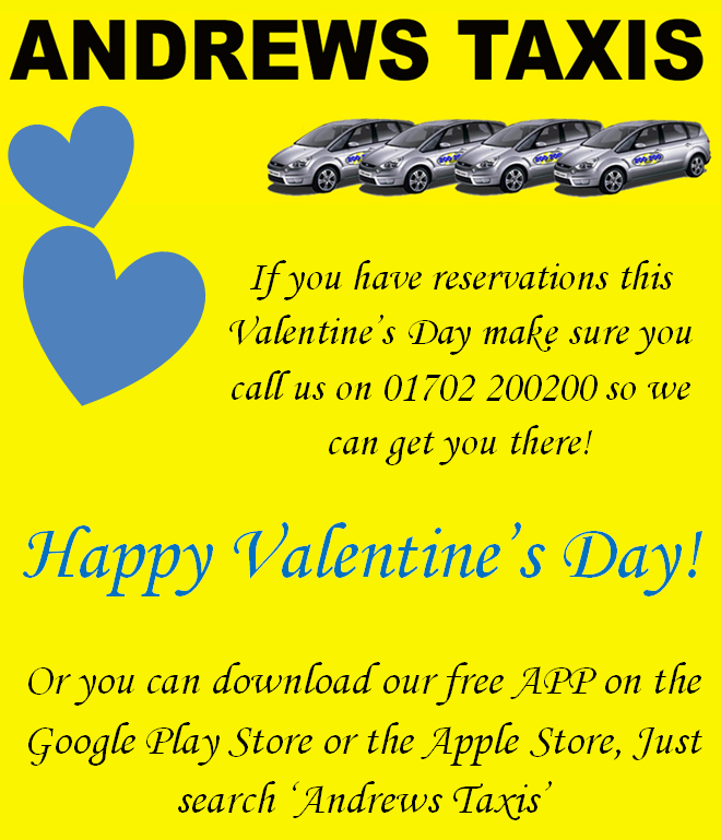 Andrews_Taxis's tweet photo. Happy Valentines Day Everyone!
#ValentinesDay #AndrewsTaxis https://t.co/oENCM7fWyl