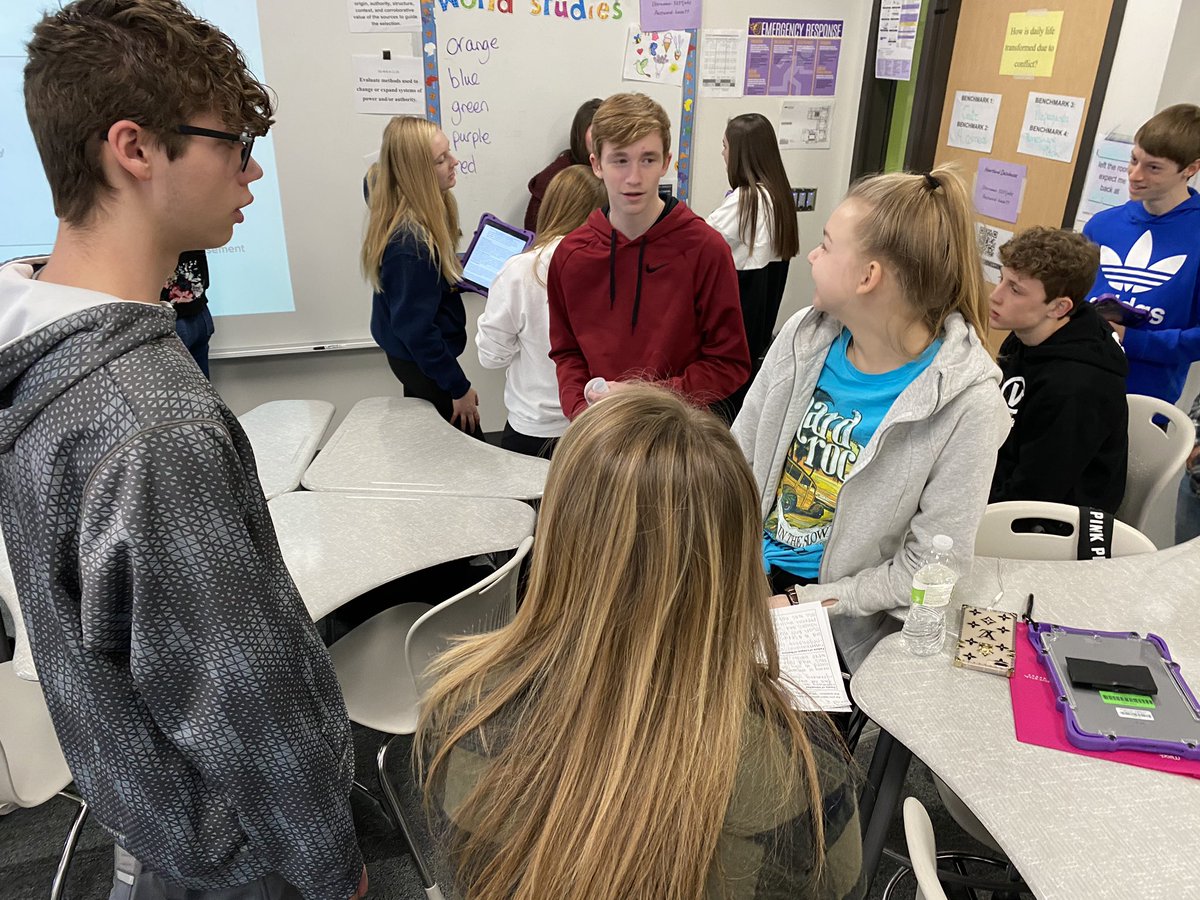 JHSLoveSS's tweet photo. Trying to determine the ultimate cause of World War II caucus style @MrOConnell_ #worldstudies #johnstonlearns #wwii https://t.co/eCI1XOjmtM