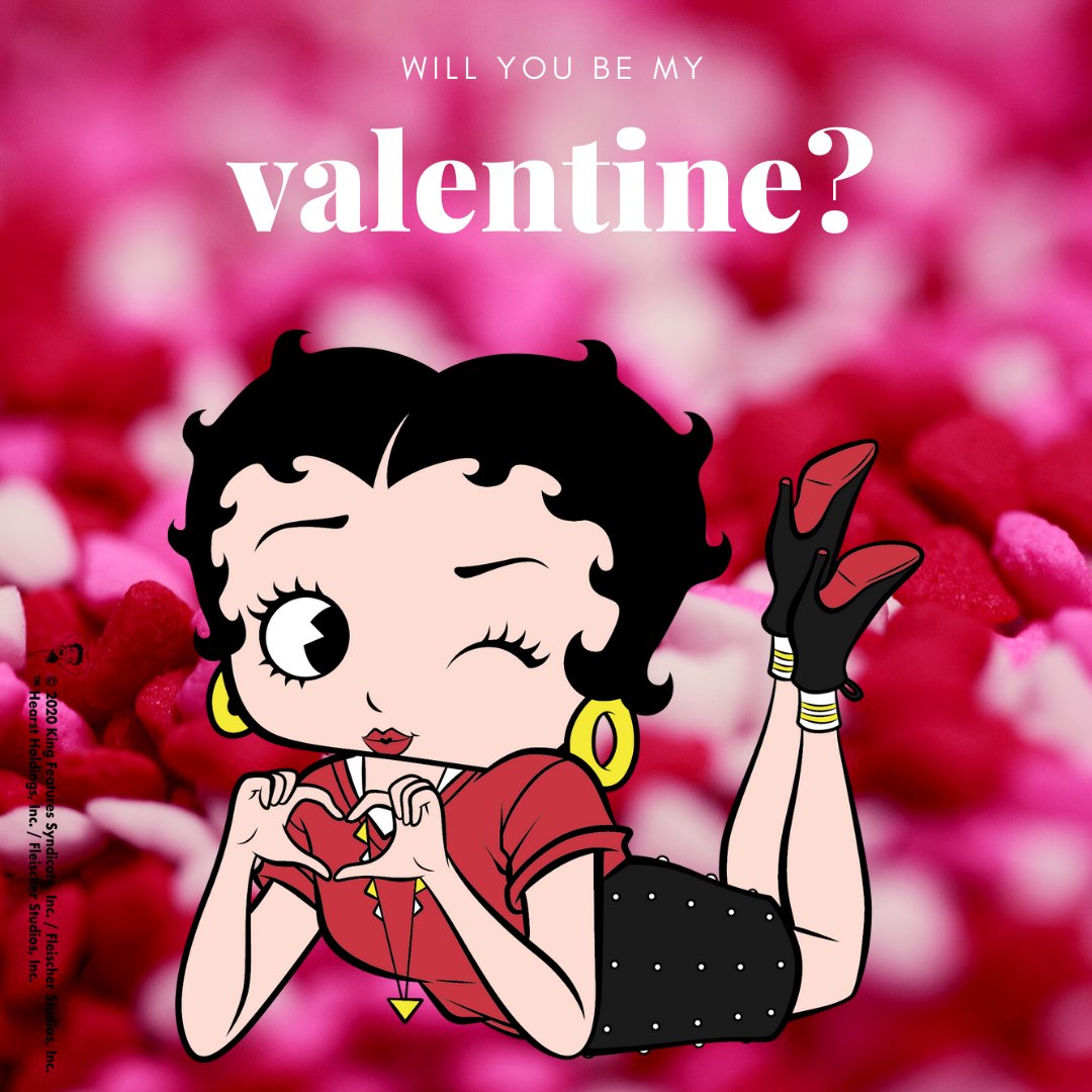Betty Boop Valentines Day Wallpaper