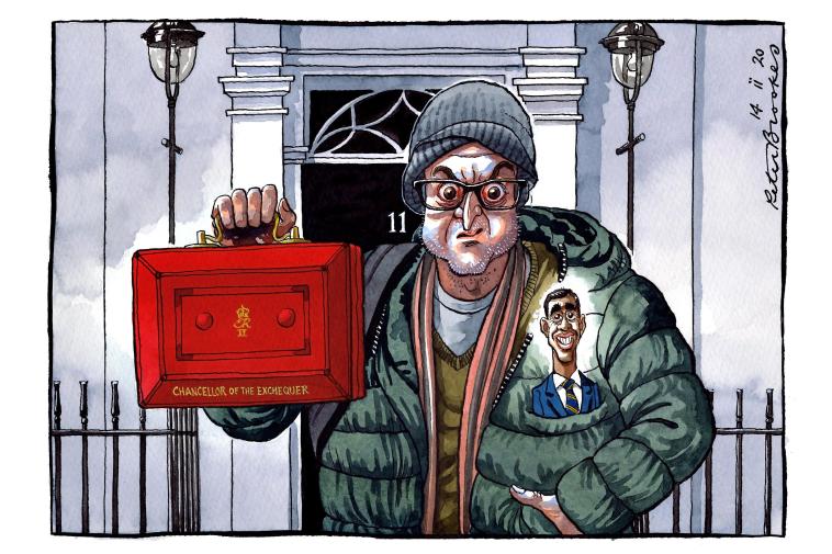 Another first for Great Britain! Our very first unelected Chancellor of the Exchequer.