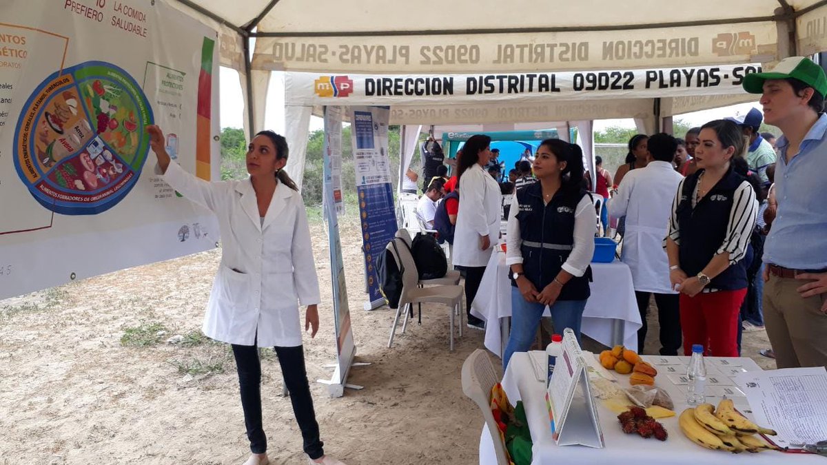 DPS_LosRios's tweet photo. #Guayas | Distrito #Playas participa en feria de la @GoberdelGuayas, con presencia de titular de @SecAnticorrup, Lino Cassanello, exponiendo a los moradores del sector de Aguas Verdes, temáticas como el #Coronavirus, #LavadoDeManos, #AlimentaciónSaludable y #EtapaInvernal. https://t.co/Od2YaTtR4Q
