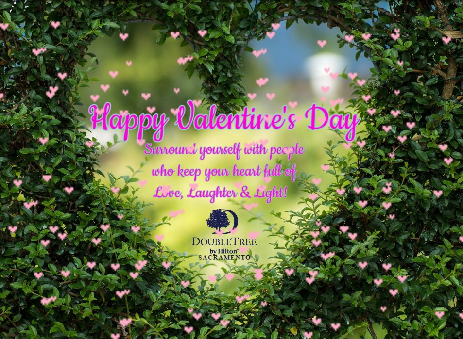 DoubleTreeSac's tweet image. ❤️ ♥️ Happy Valentine’s Day ♥️ ❤️ #Valentines #Hearts #Love #Friendship #Family #LiveLoveLaugh #LoveDay #HeartDay #ValentinesDay2020 #LoveIsInTheAir #DayOfLove #StValentine #MyValentine #❤️ #♥️