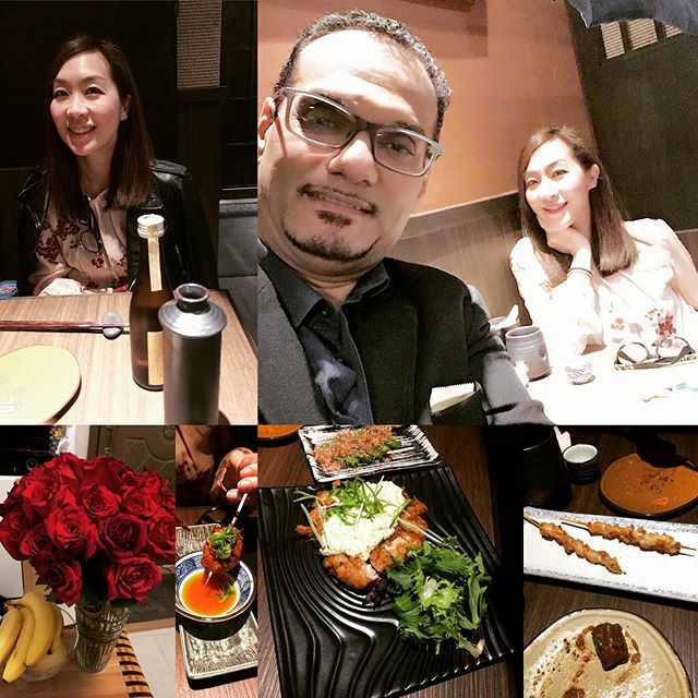 karenkcl's tweet photo. 🎈Love In The Time Of #Corona 
A peaceful yet special day for us over some simple skewers and antibacterial sake 🍶😍😜
#keepcalmandcarryon #happyvalentines https://t.co/sNLbqnrkTx