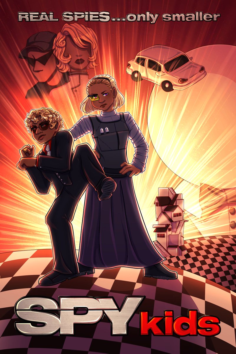 Arc_ada's tweet photo. Super psyched about how @CrossoverStuck turned out!! This was a really fun one and everybody did a great job 🥰
Here's the piece I did for it, a homage to the greatest piece of cinema ever made https://t.co/uoq85Wtdh7