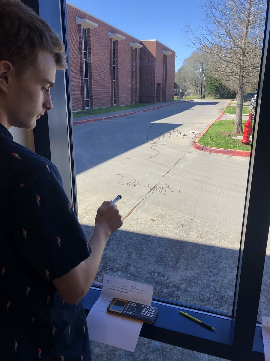 jenmillner's tweet image. We needed more collaboration space...so we went to the windows! #factoringfun #ready2020 #fhsallin @friendswoodisd @FISDEdFd @FisdLearning #ihaveagrantforthat