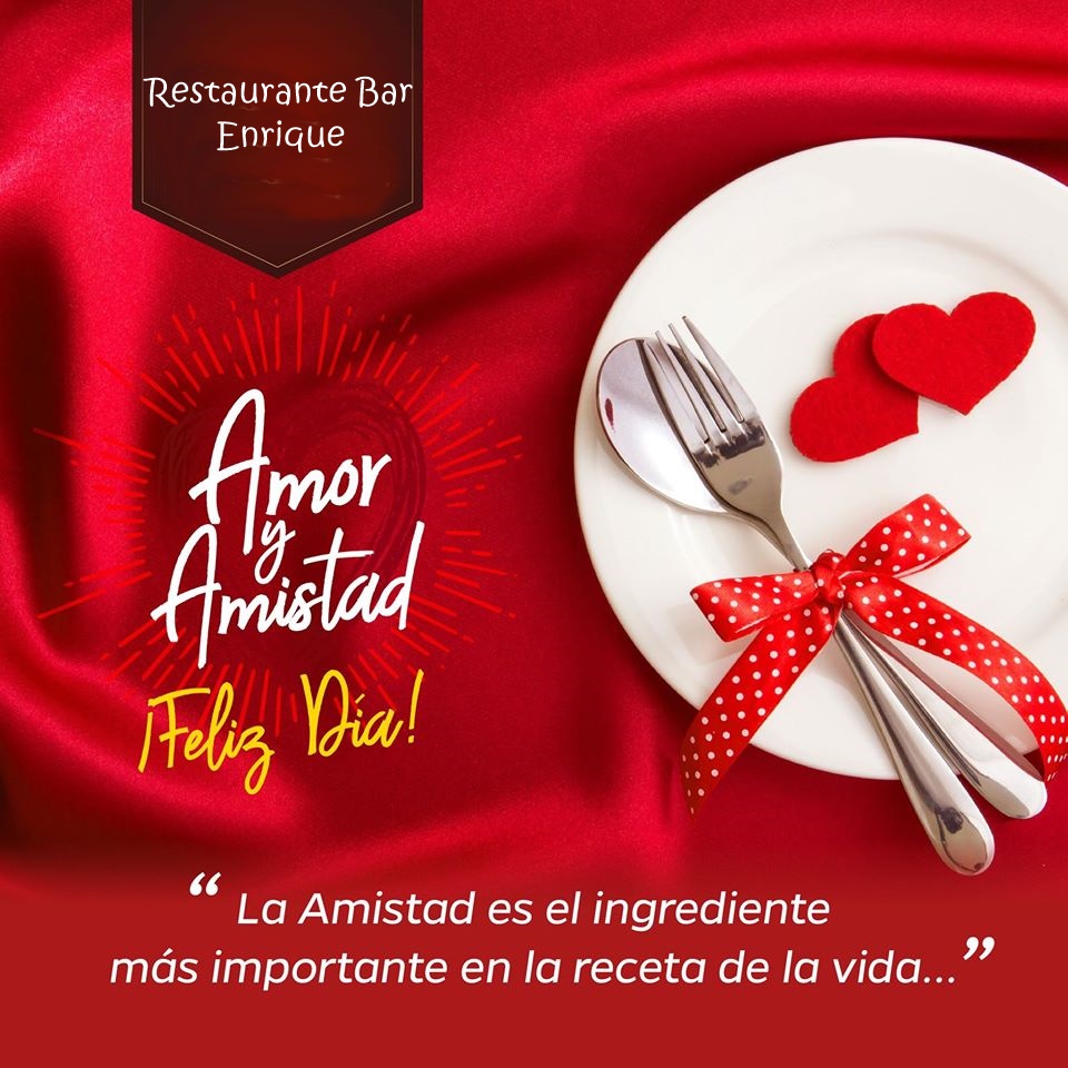 RestBarEnrique's tweet photo. 😍Quiero que hoy en especial te sientas muy amado🙃 y que celebremos San Valentín juntos😍 #RestauranteBarEnrique🍻🍷🍛  #SanValentin2020 https://t.co/PUX3Og01xe
