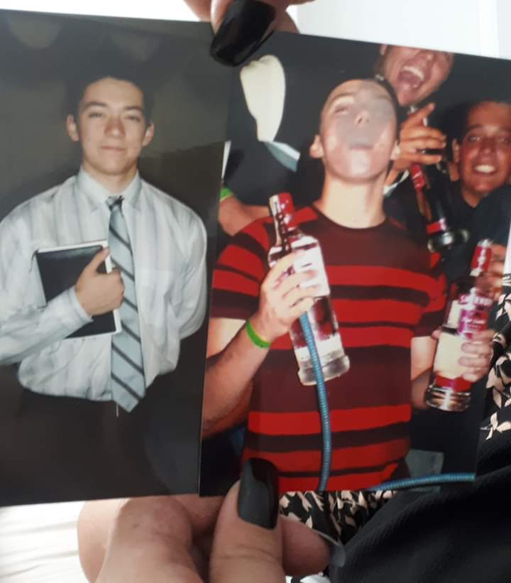 Crizera072's tweet image. Ja fui crente // fui salvo Pela bebida