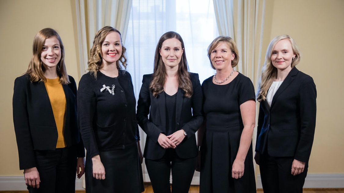 The new coalition govt of <a href="/finland/">finland</a>. Their guiding principles are Inclusivity and Competence. Zoinks, a mirror image of the Trump Administration.🙃#finland