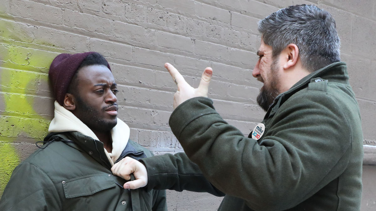 TheOnion's tweet image. Bloomberg Hires Thousands Of Canvassers To Stop Black Men On Street And Force Them To Hear Campaign Pitch trib.al/Q69UBVP