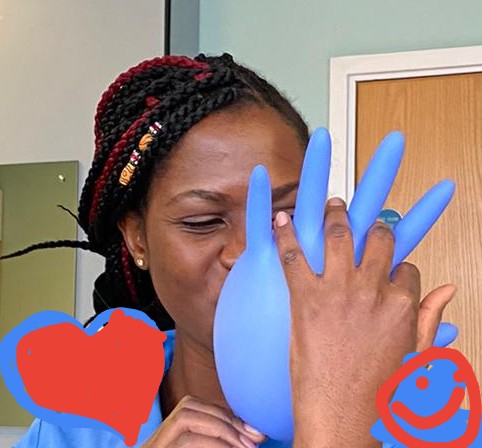 nangsmiles's tweet photo. The heart that loved a glove. #nurselife #nursesatwork #Nurses2020 https://t.co/wdGA0LqHuq