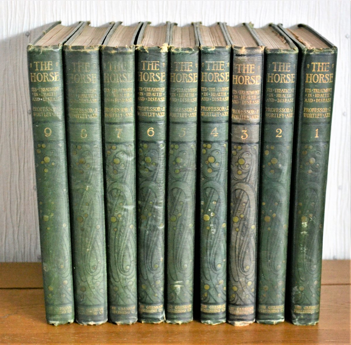 ANTIQUE THE HORSE: ITS TREATMENT IN HEALTH AND DISEASE 9 VOLUMES Books J WORTLEY #book #antiquebook   #antique #antiques #objects #antiqueshop #antiquestore #antiqueshopping #antiquities #antiquesforsale #horse #equestrian #horses #vet 
ow.ly/XBrS50ymHGO