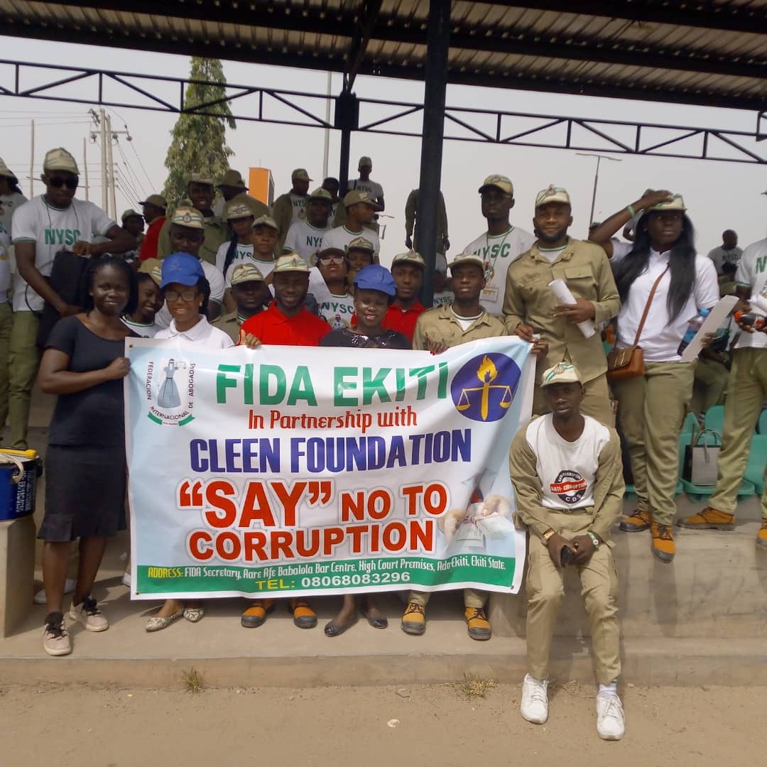 cleenfoundation's tweet image. CLEEN Foundation participated in the Nigerian Youths Walk Against Corruption. 

#CorruptionMustGo
#ByeByeToCorruption
#WalkAgainstCorruption