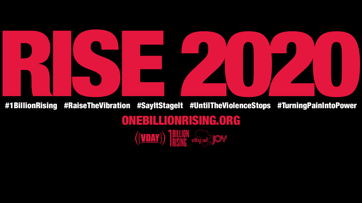 It's #VDAY2020! Skip the corporate Hallmark greetings & chocolate, and watch #EveEnsler & Taina Asili on @democracynow! V-Day=a global activist movement to end violence against women & girls bit.ly/37mSc20 #Rise2020 #1BillionRisong #RiseResistUnite #UntilTheViolenceStops