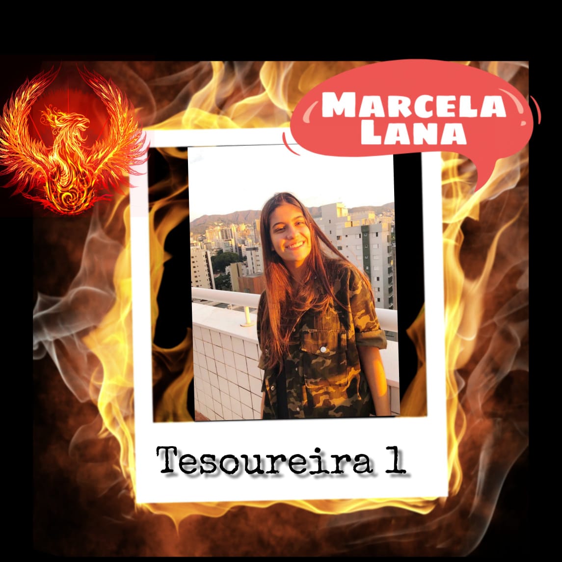 ChapaFenixCscm's tweet image. Marcela Lana: 2° Série EM