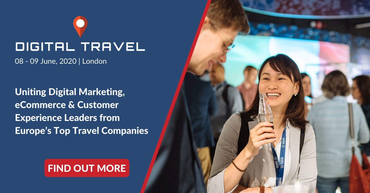 Benchmark your digital strategy against 400+ leading Digital Executives from Europe’s top travel companies. Curious about Digital Travel 2020? Download the agenda. bit.ly/2TS45tU

#digitaltravel #digitalmarketing #ecommerce