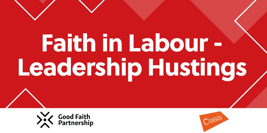 OasisChurchNet's tweet photo. Save the date! Faith in Labour - Leadership Hustings on Mon 2nd March, 7pm @OasisWaterloo - SE1 7QP. Event sign-up opens midday Tuesday 18th February. Brought to you by Oasis and Good Faith Partnership @goodfaith. https://t.co/yRGRU7X8gk