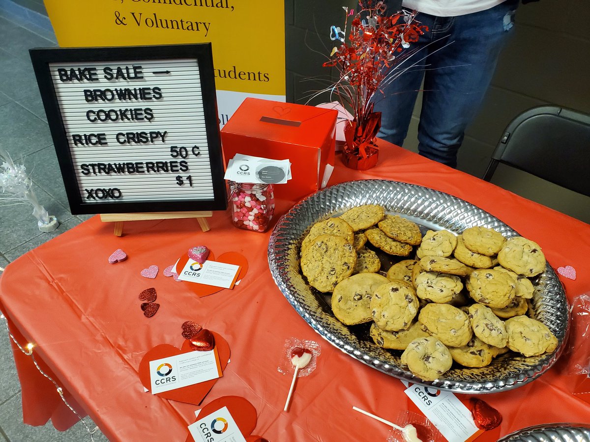 DurhamCCRS's tweet photo. Bakesale has started!!! Come on by and great yourself to something yummy! https://t.co/n033O1mDCU