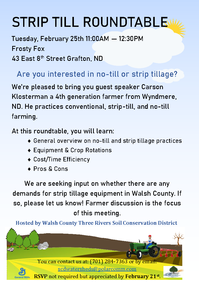 Walsh County Three Rivers Soil Conservation Dist. tweet media