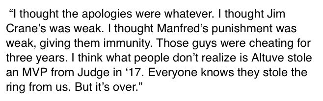 [閒聊] Bellinger 對太空人道歉的看法