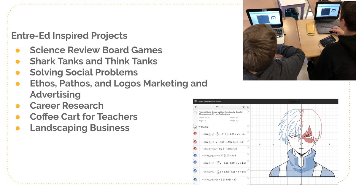 EntreEd (@entretalk) on Twitter photo Awesome project ideas that our New Jersey America's Entrepreneurial Schools came up with. Thank you for being a part of the #NatlEshipWeek entrepreneurship education webinar with us! <a href="/gateway2careers/">Gateway2Careers</a> <a href="/MelissaEckstei6/">Melissa Eckstein</a> <a href="/shanwhalen/">Shannon Whalen</a> @msmrocks @carol_coconnell Awesome project ideas that our New Jersey America's Entrepreneurial Schools came up with. Thank you for being a part of the #NatlEshipWeek entrepreneurship education webinar with us! <a href="/gateway2careers/">Gateway2Careers</a> <a href="/MelissaEckstei6/">Melissa Eckstein</a> <a href="/shanwhalen/">Shannon Whalen</a> @msmrocks @carol_coconnell