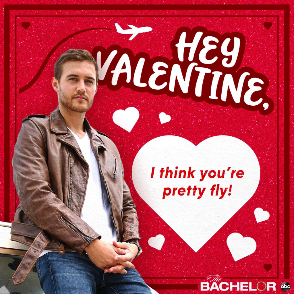 BachelorABC's tweet photo. Show someone you're just plane crazy about them with these special #ValentinesDay cards. Love, #TheBachelor ❣️ https://t.co/1ac0nuDIss