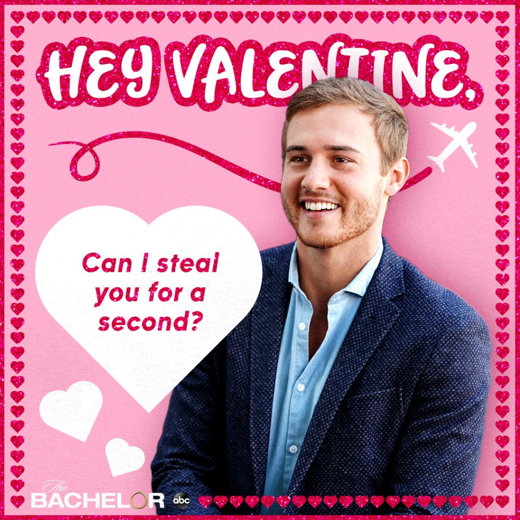 BachelorABC's tweet photo. Show someone you're just plane crazy about them with these special #ValentinesDay cards. Love, #TheBachelor ❣️ https://t.co/1ac0nuDIss