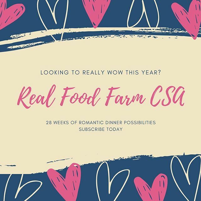 ❤️Happy Valentine’s Day from the RFF Family!❤️ Don’t limit romantic dinners for two to just February. Our CSA provides a growing season full of fresh, local, and fun meal possibilities meant to be shared. Learn more and sign up at civicworks.com/csa ift.tt/2SOTaia