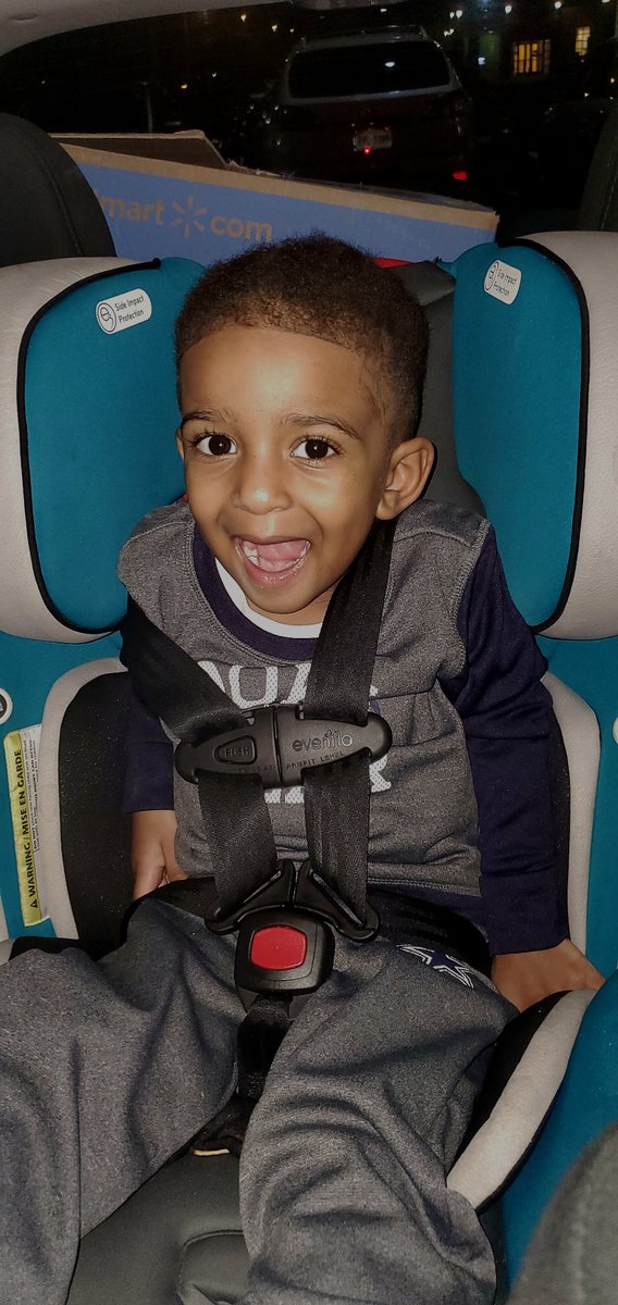 Since8Three's tweet image. Son got his first haircut today....he took it like a champ!!