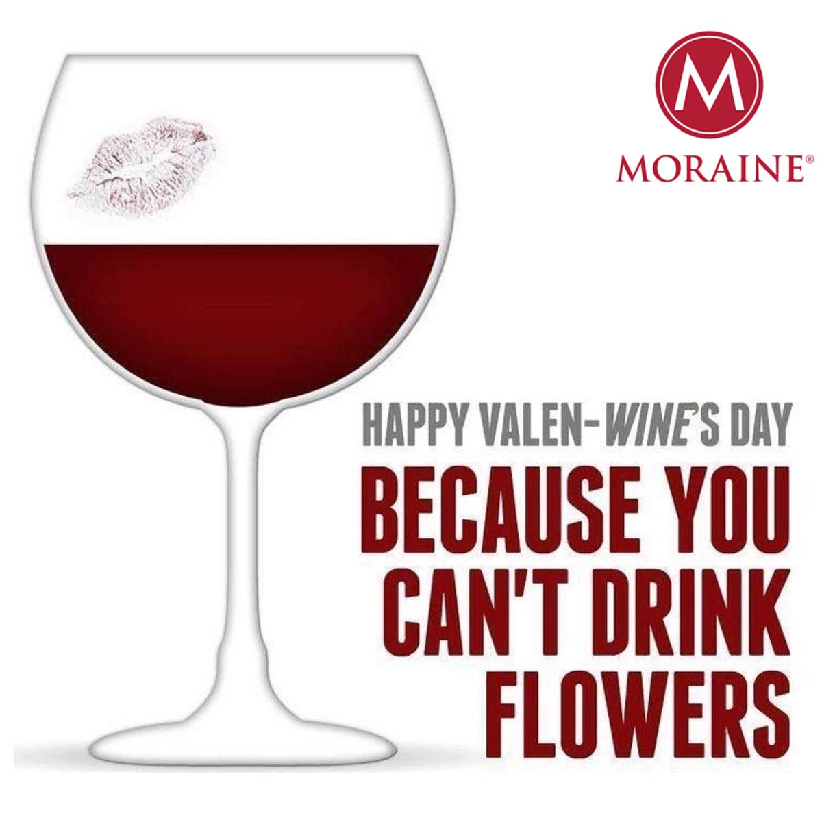 Give the gift they really want this year. 
❤ Wine doesn't wilt
❤ Wine pairs well with food
❤ Wine doesn't have thorns
Love from all of us at Moraine Winery, happy Valentine's Day. 
#MoraineWinery #Valentines #Love #Wine #Winelove