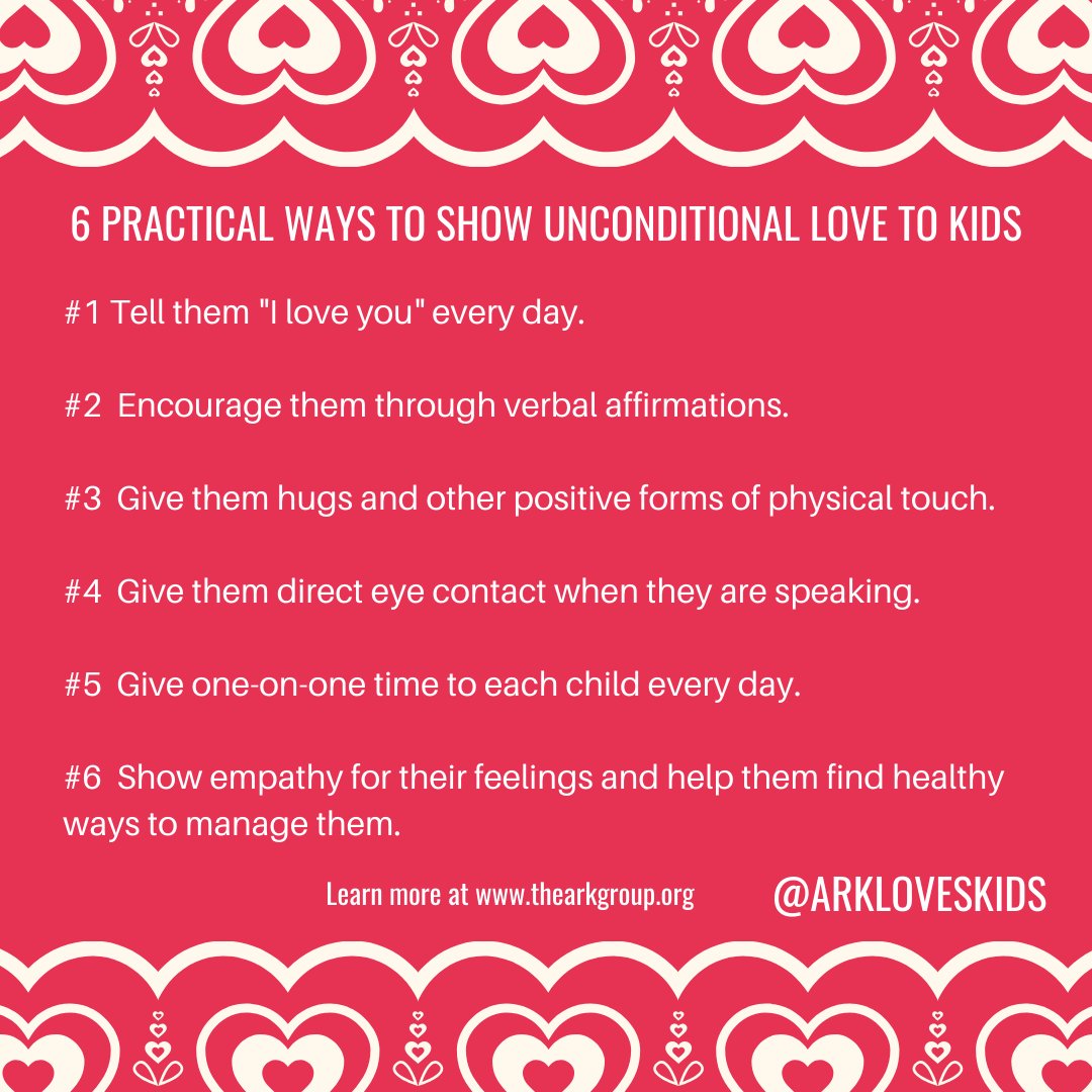 ARKLovesKids's tweet photo. Today, let's comitt to sending love to the children in our lives ♥️♥️♥️ https://t.co/V9QVww0fQ5