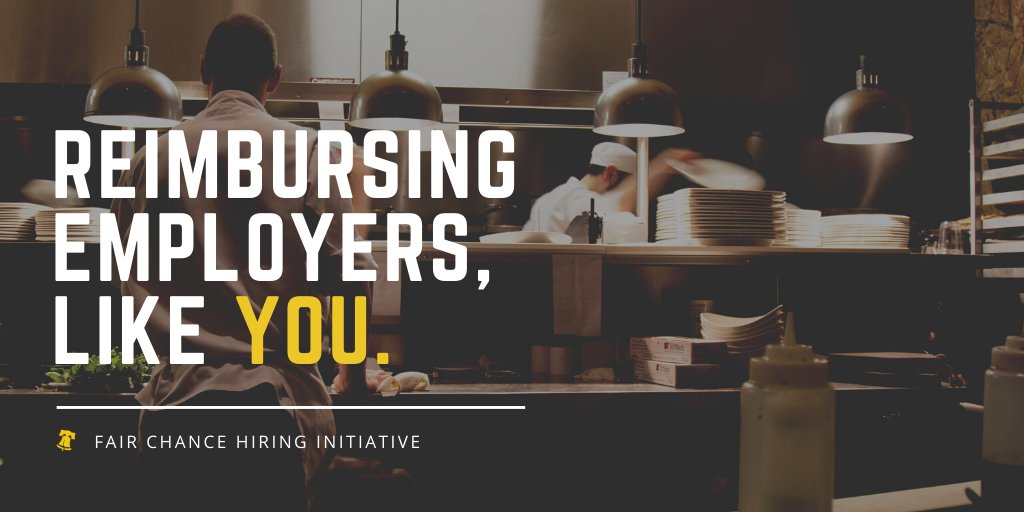 PHLWorkforce's tweet photo. For employers, Fair Chance Hiring means:
๐ค Access to an expanded labor pool
๐ฐ Money back for hiring qualified employees
โ
A commitment to diversity & inclusion
Learn more https://t.co/QwnOUdOyuV #PHLWorkforce https://t.co/NruZ3biD8k
