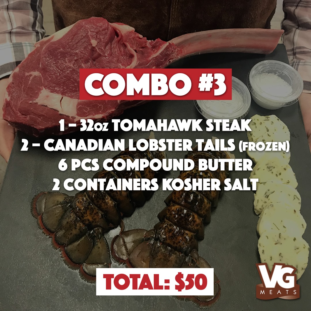 AVAILABLE NOW! Enjoy our delicious steak and a beautiful Canadian lobster tail together for one great price. Happy Valentine's Day! #simcoe #stoneycreek #hamont